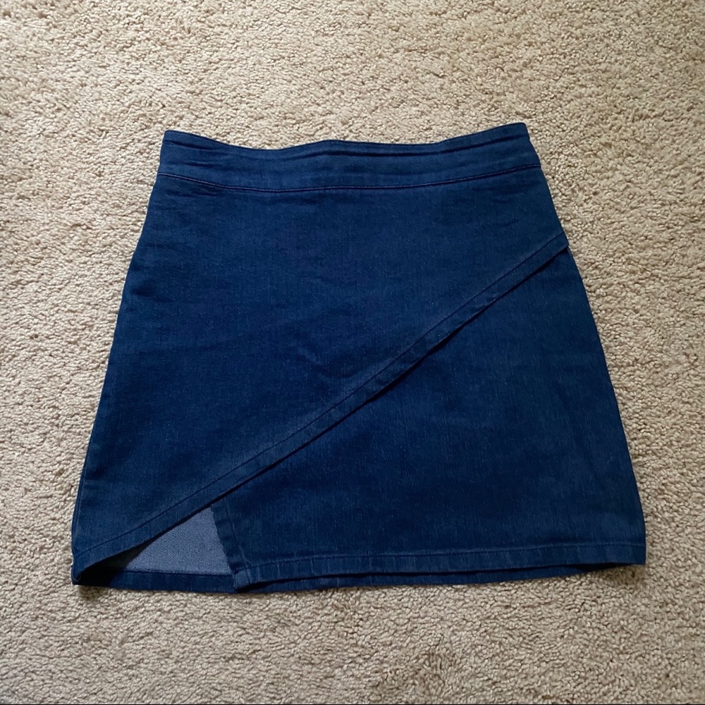 Brandy Melville mini jean skirt